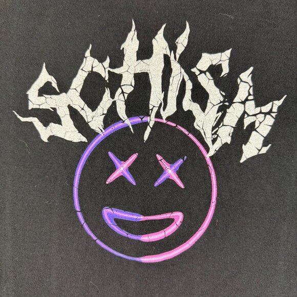 Schism WWE Wrestling Shirt Mens 2XL XXL World Wrestling Entertainment Four Roots - Picture 5 of 7